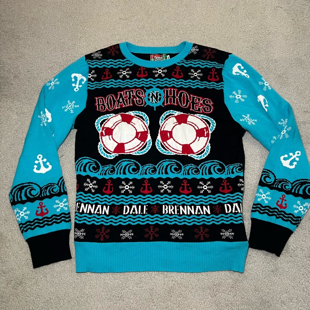 Step Brothers Large Christmas Sweater